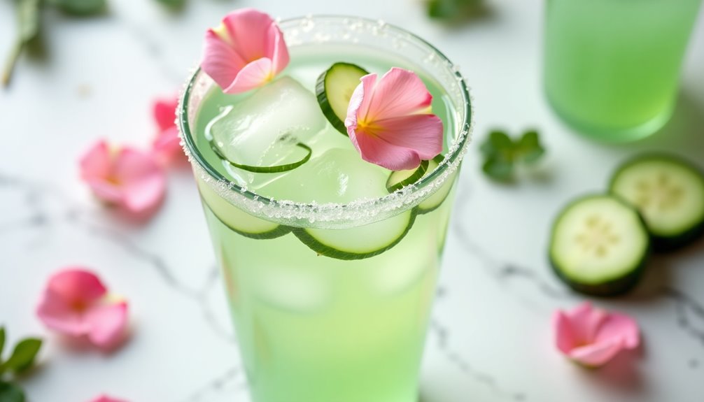 floral cucumber refreshing elixir