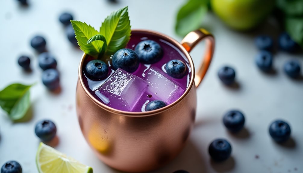 fruity herbaceous refreshing cocktail