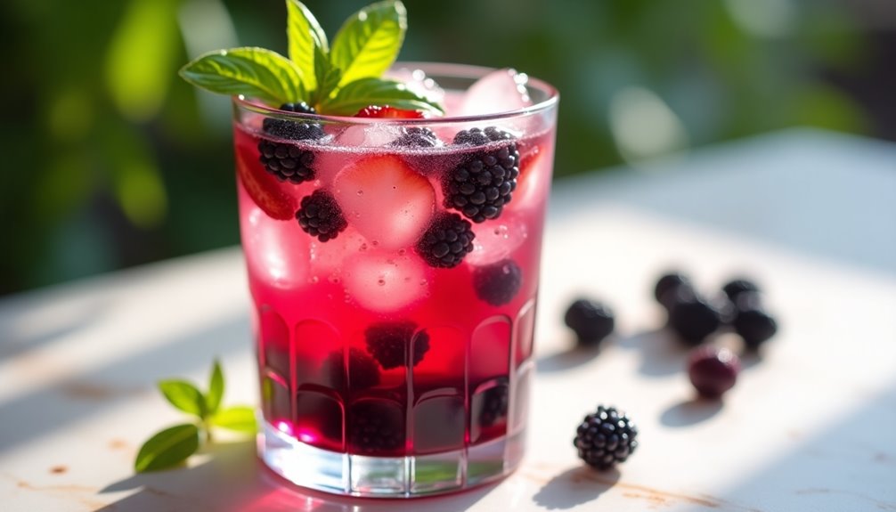 luscious berry aromatic basil blend