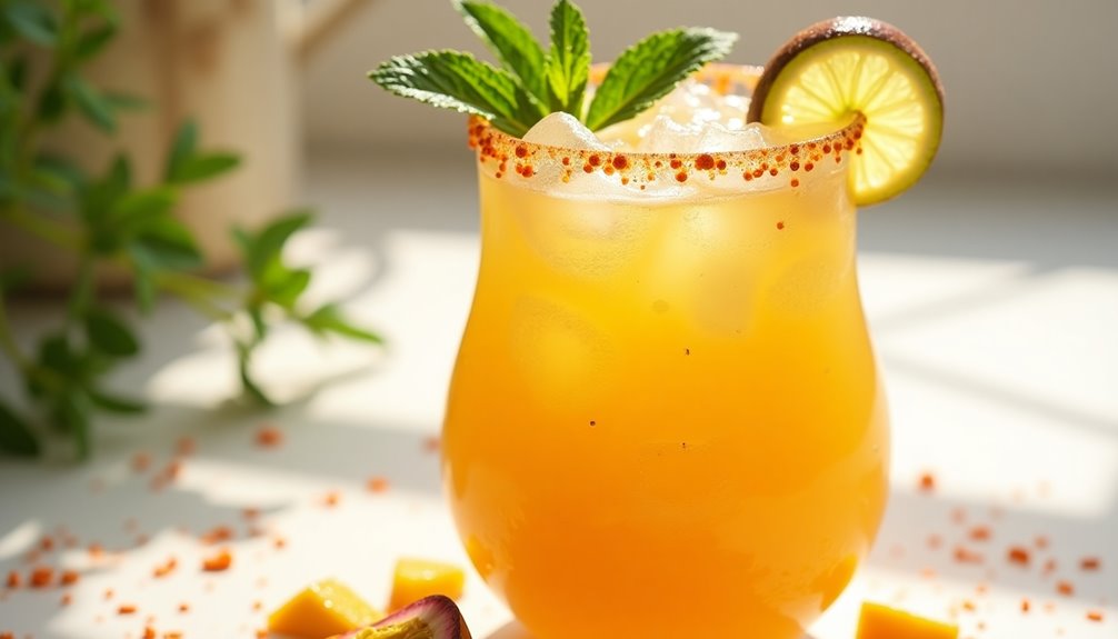 tropical fruit blend refreshment
